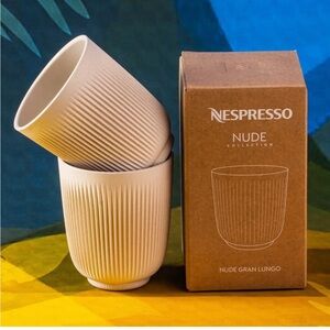 NIB 2 Nespresso Loop Gran Lungo Cups